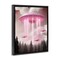 Stupell Industries Glam UFO with Pink Beams Floating Frame, design by Sasha